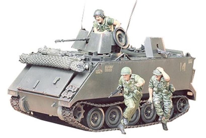 Tamiya 135 Military Miniature Series M113ACAV бронированная кавалерийская штурмовая машина