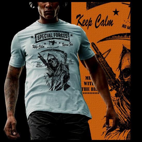 Футболка спецназа тактическая штурмовая пехота спецоперации специалист L
